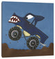 Monster Truck Kids Wall Decor