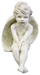 Meditation Cherub 15 Medium Garden Angel Statue