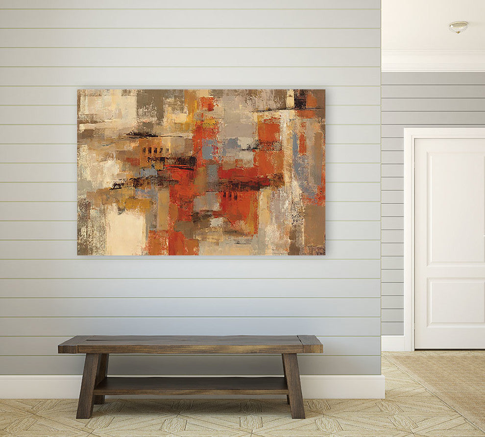 "City Wall " Museum Mounted Canvas Print, 40"x30"