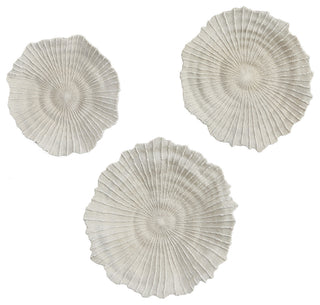 Uttermost 04351 Ocean Gems Coral Wall Decor, Set of 3