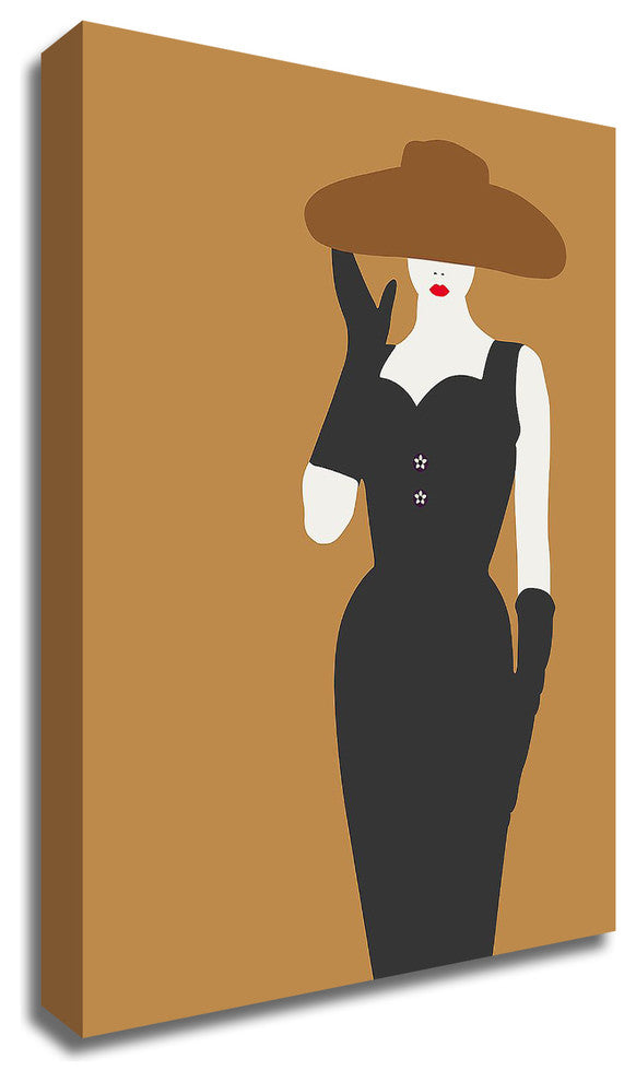 Lady No. 16 by Sean Salvadori, Print on Canvas, 30"x42"