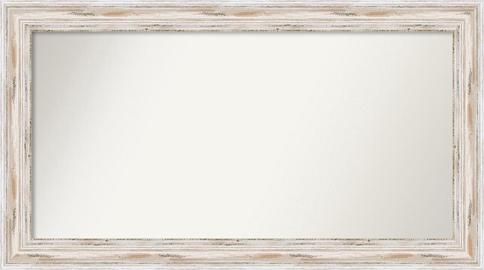 Wall Mirror Choose your Custom Size, Alexandria White Wash