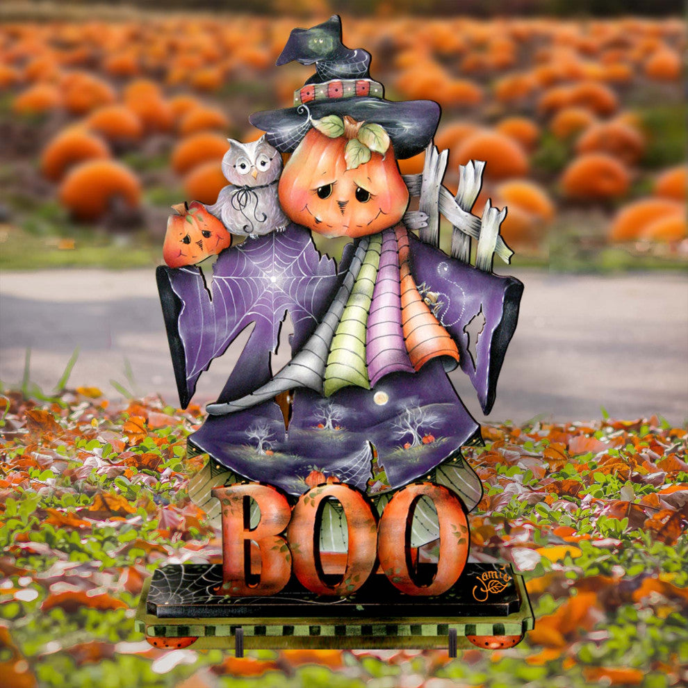 This Boos For You Free-Standing Garden Decor