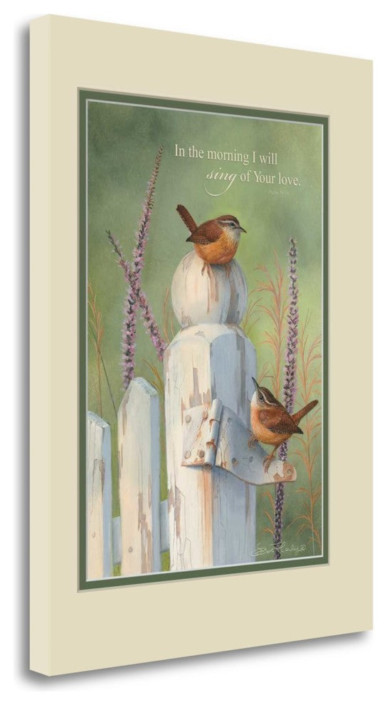 "In The Morning" By Bob Henley,Ready to Hang Giclee Print on Gallery Wrap Canvas