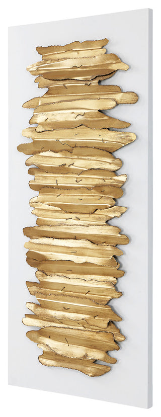 Uttermost Lev White Metal Wall Decor