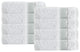 Enchante Home Unique Hand Towels, Set Of 8, Green