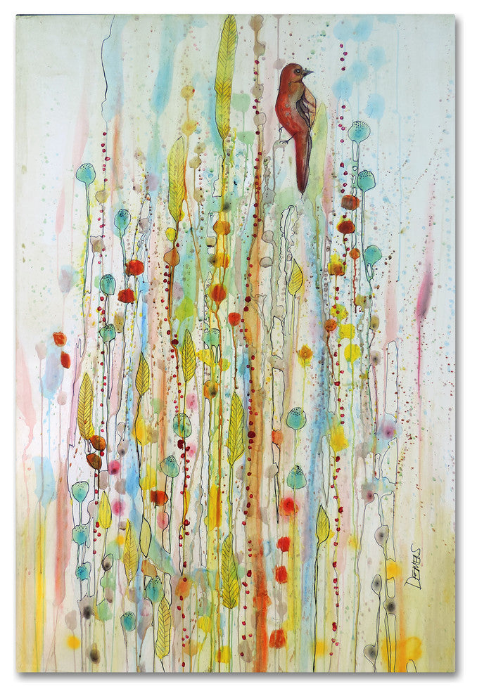 Sylvie Demers 'Pause 2' Canvas Art, 19 x 12