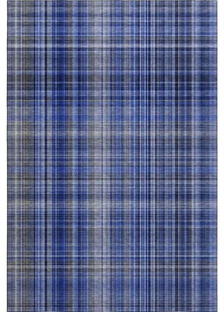 Premium Machine Washable Mayfield AMF541 Navy 2'6" x 3'10" Rug