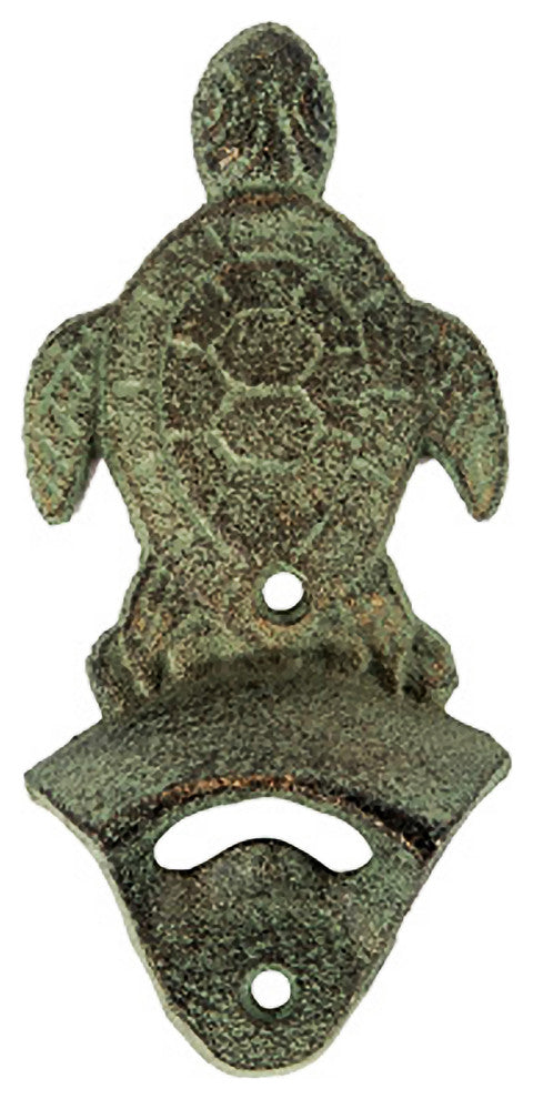 Sea Turtle Wall Mount Bottle Opener - for any nautical themed kitchen or bar