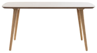 GDF Studio Cilo Mid Century Design Wood Finished Coffee Table, Natural