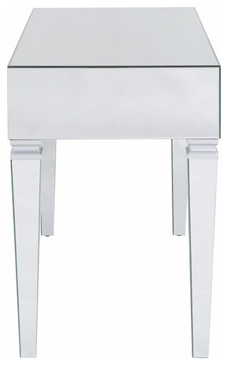 Silver Mirrored Glam Desk