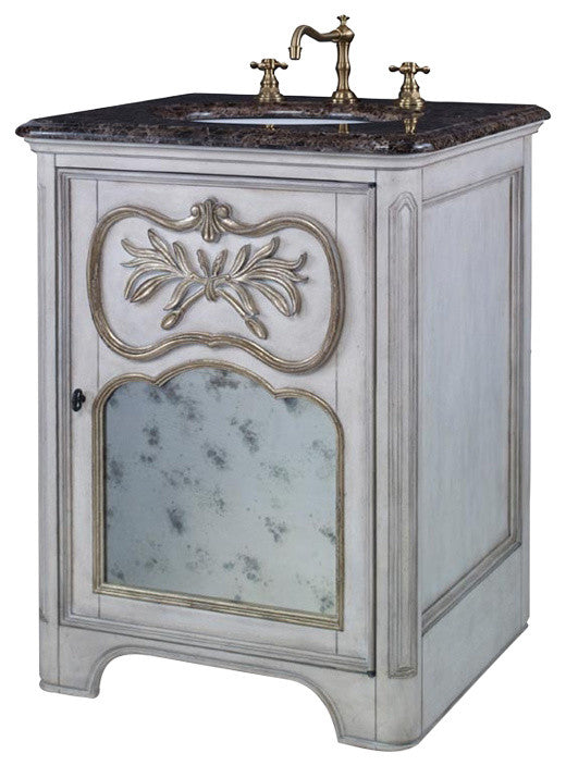 Ambella Home Collection Laurel Petite Sink Chest, White