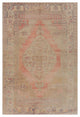 Surya Unique UNQ-2301 7'6"x9'6" Rug, Cream/Denim/Peach/Mint/Wheat
