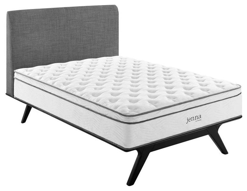 Jenna 14 California King Innerspring Mattress -  MOD-6086-WHI
