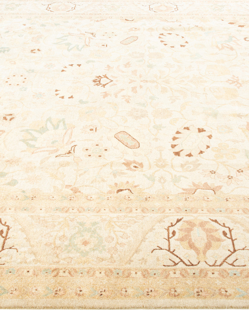 Mogul, One-of-a-Kind Hand-Knotted Area Rug Ivory, 8' 2" x 10' 5"