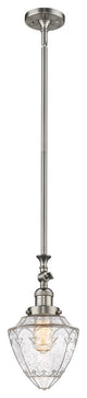 Innovations 206-SN-G664-7-LED 1 Light Mini Pendant, Brushed Satin Nickel