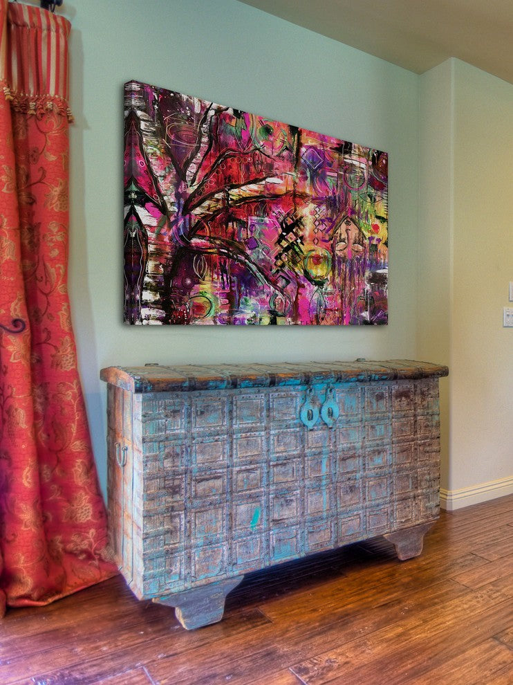 Marmont Hill, "Abstract Surrealism" by Sloane Kady on Wrapped Canvas, 45x30