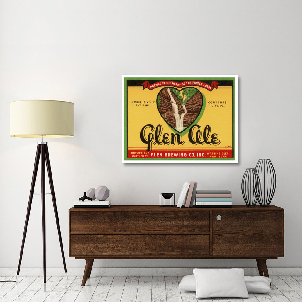 "Glen Ale" Digital Paper Print by Retrolabel, 46"x35"