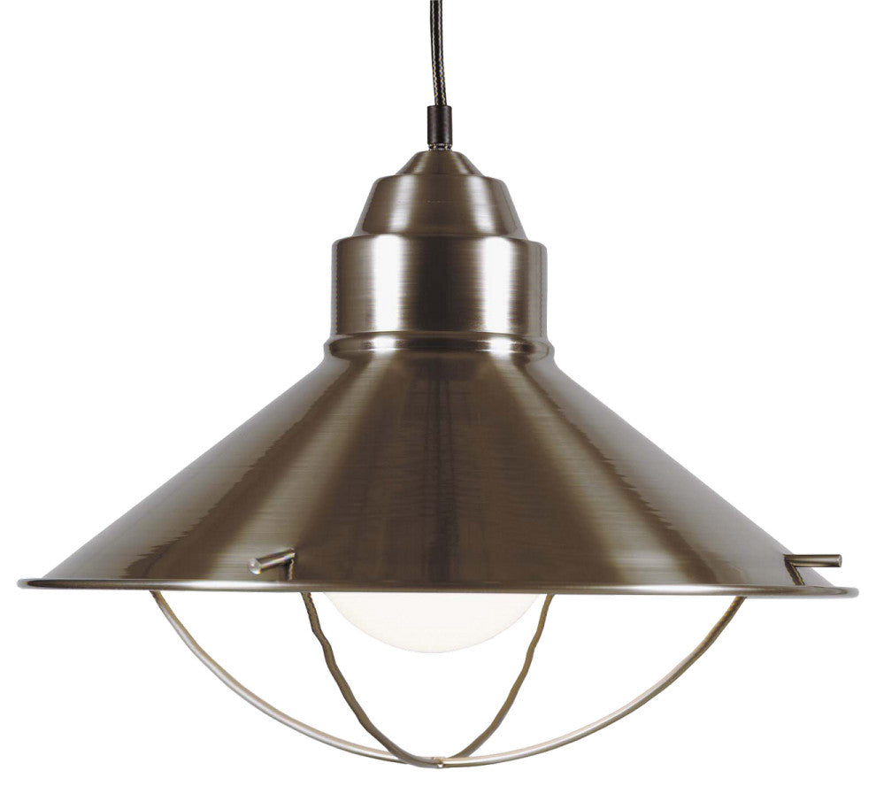 Kenroy 66349BS 1-Light Pendant, Harbour