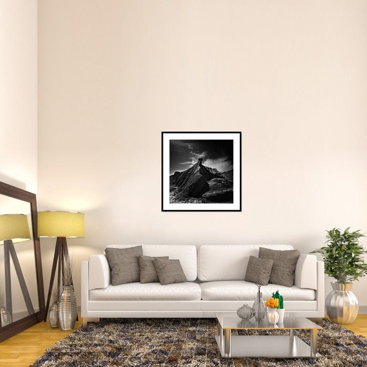 "Fairy Chimney" Framed Digital Print by Yvette Depaepe, 38"x38"