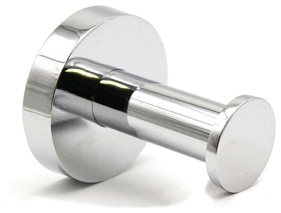 Wall Mount Bath Towel Single Robe Hook Polished Stainless Steal