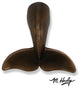 Humpback Whale Tail Door Knocker, Oiled Bronze