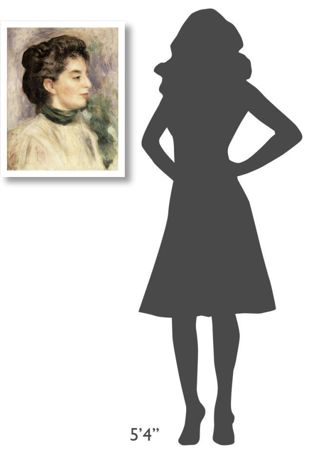 "Madame Paul Gallimard" Digital Paper Print by Pierre-Auguste Renoir, 19"x24"