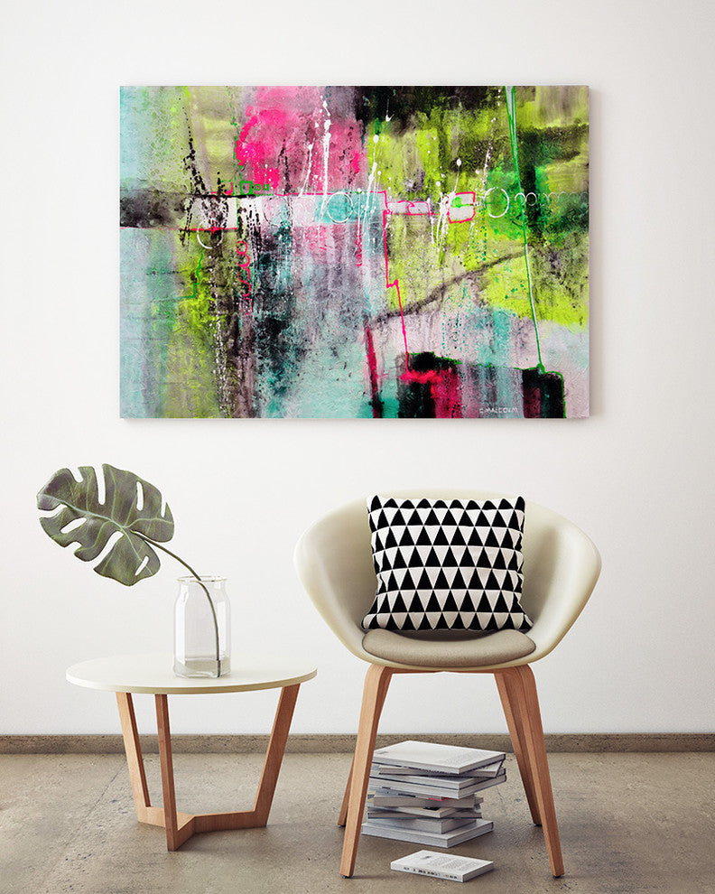 "Colorscape 05417" Museum Mounted Canvas Print, 36"x24"