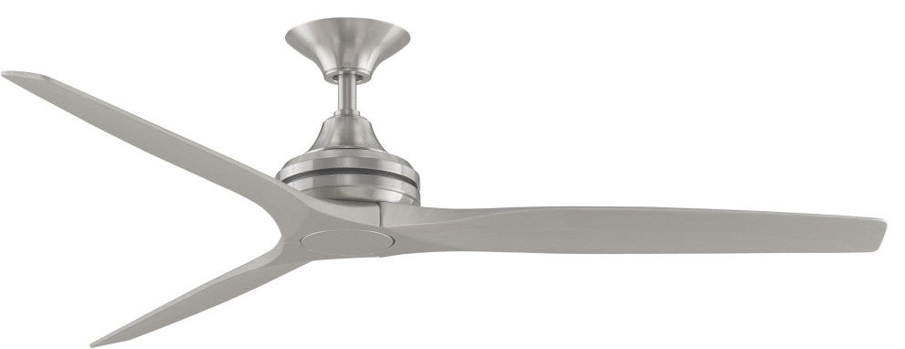 Fanimation Spitfire-KIT Spitfire 60" 3 Blade Indoor / Outdoor - Brushed Nickel
