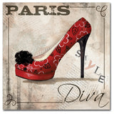 Fiona Stokes-Gilbert 'Paris Style' Canvas Art, 35 x 35
