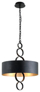 Rivington 4 Light Pendant - Charred Copper Finish