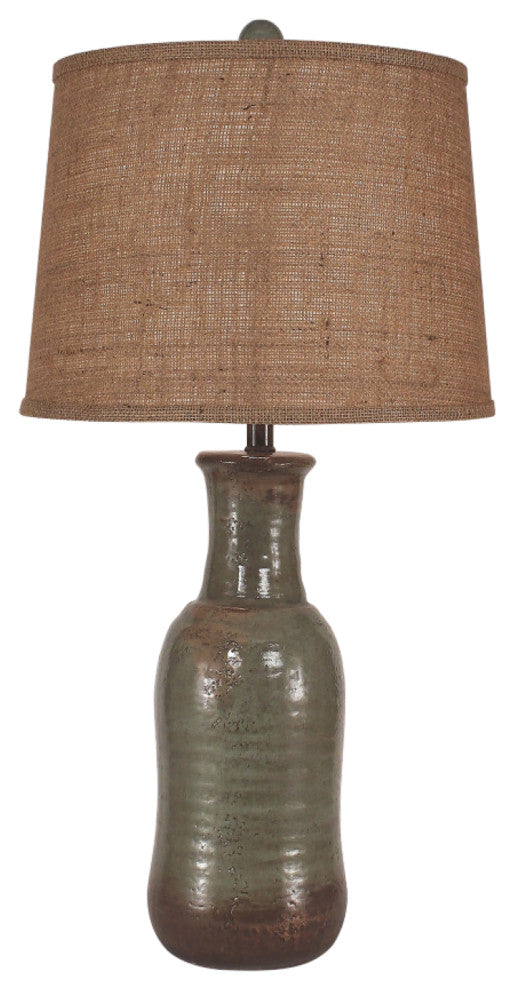 Harbor Faux Clay Jug Table Lamp