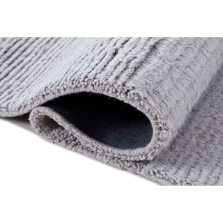 Bliss Solid Area Rug, Gray, 3'x5'
