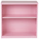 Metal Bookcase, Pink, Ships fully Assembled.