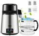 VEVOR 4L Water Distiller 1L/H Distilled Water Maker Timing & Temp Display Silver
