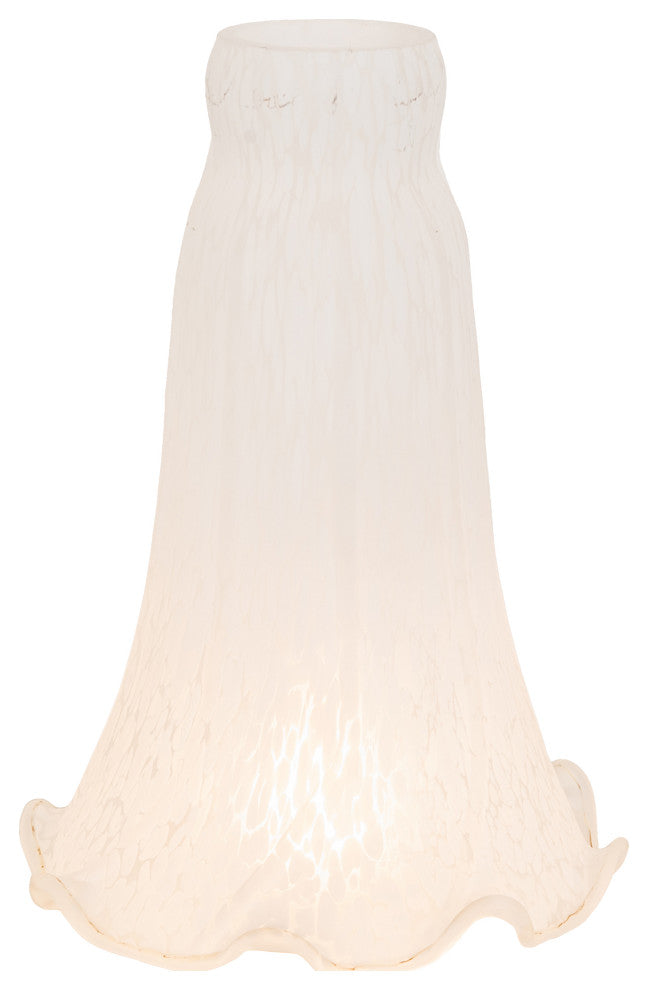 Meyda lighting 10171 4"W X 6"H White Pond Lily Shade