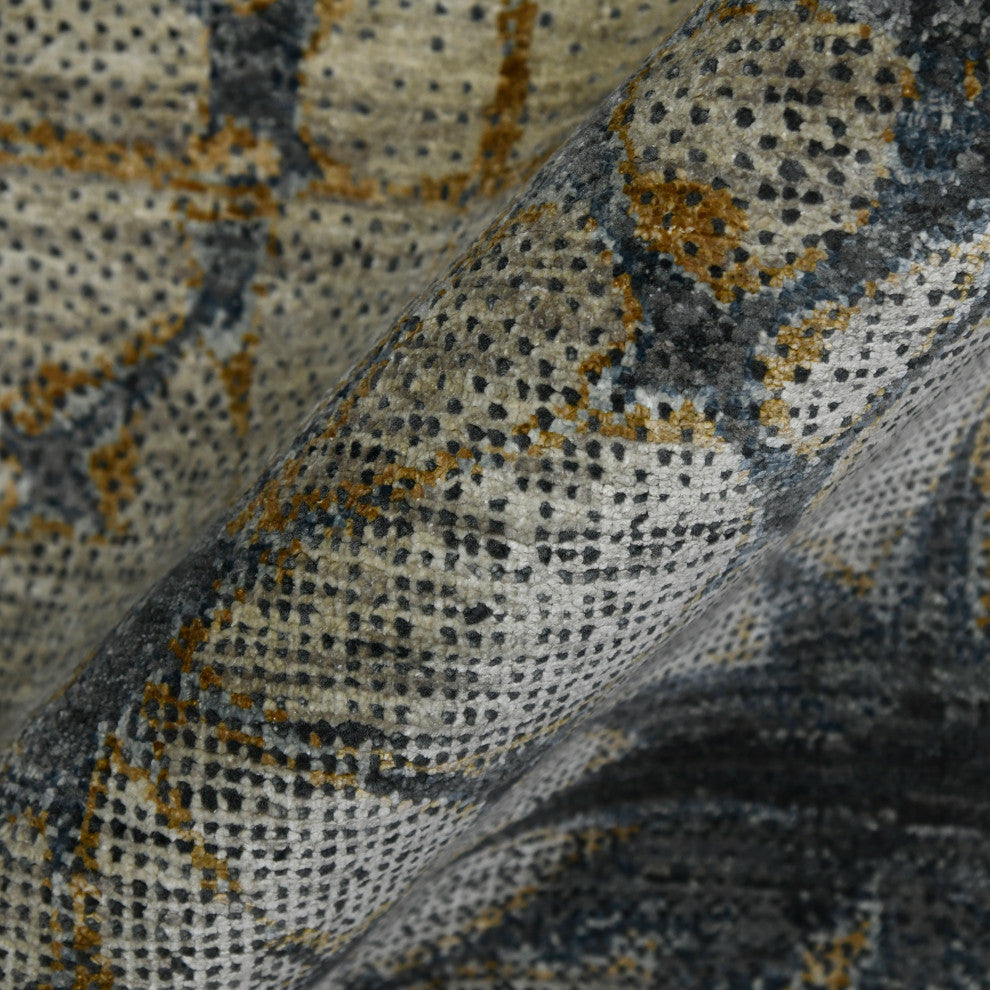 Dazzle Area Rug, Graphite, 2' x 3', Geometric