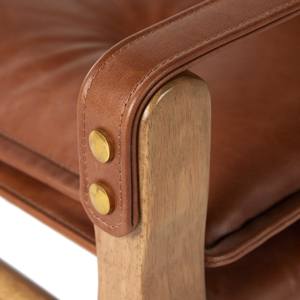 Lenz Dining Armchair, Sonoma Chestnut