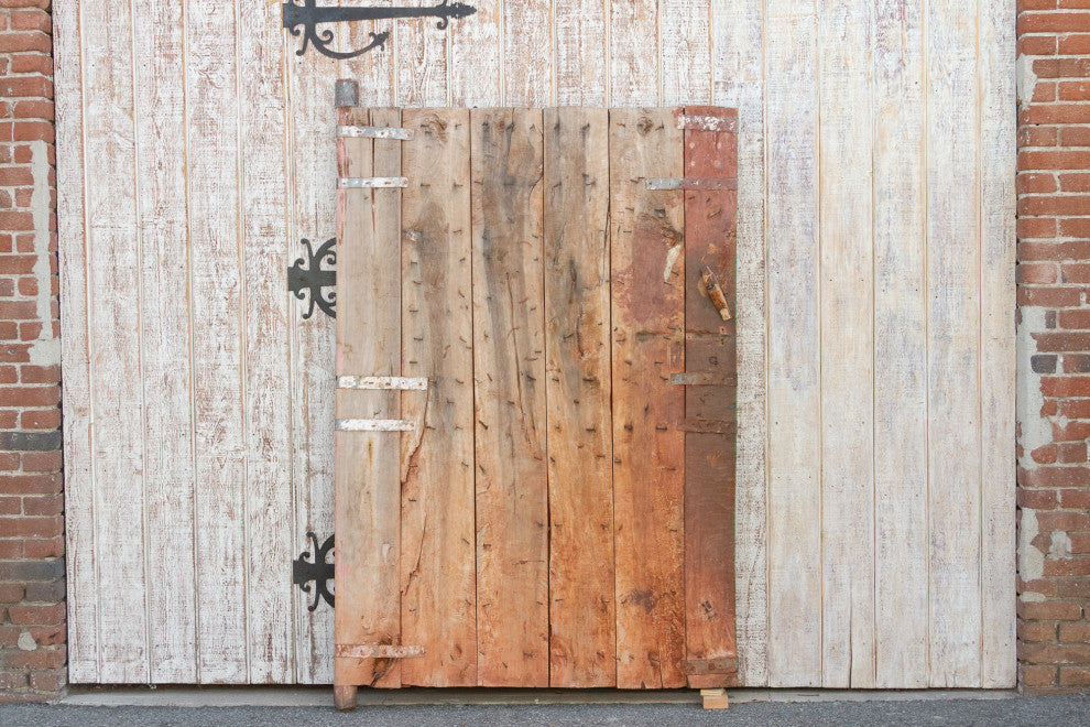 Early 1800's Colorful Moroccan Door