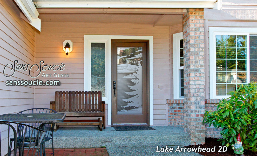 Interior Prehung Door or Interior Slab Door - Lake Arrowhead - Primed - 30"...
