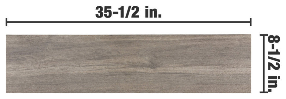 Llama Brown Porcelain Floor and Wall Tile Sample