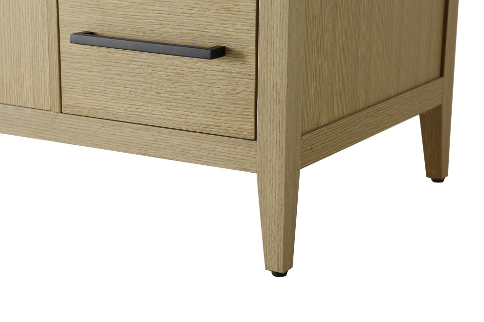 Home Living 32" Single Bathroom Vanity, Honey Brown
