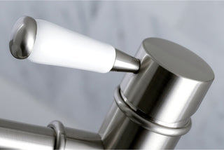 Kingston Brass Single-Handle Vessel Sink Faucet, Brushed Nickel