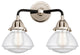 Innovations 288-2W-BPN-G324-LED 2-Light Bath Vanity Light, Black Polished Nickel