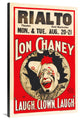 "Poster - Laugh, Clown, Laugh 03" Canvas by Hollywood Photo Archive, 25x40"