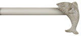 3/4" Adjustable Fish Curtain Rod, Cottage, 48"-84"