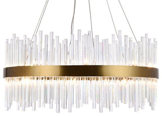 Contemporary Gold 18-Light Chandelier
