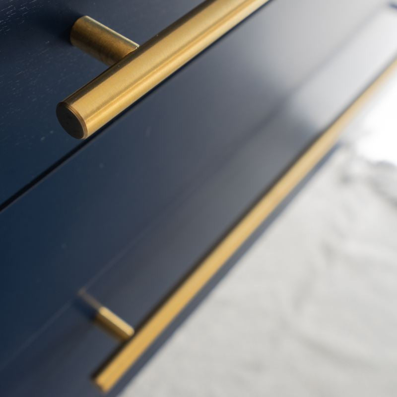 Fresca Lucera 36" Royal Blue Bathroom Cabinet With Top and Sink Left Version