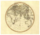 "Eastern Hemisphere, 1801" Digital Paper Print by John Cary, 38"x33"