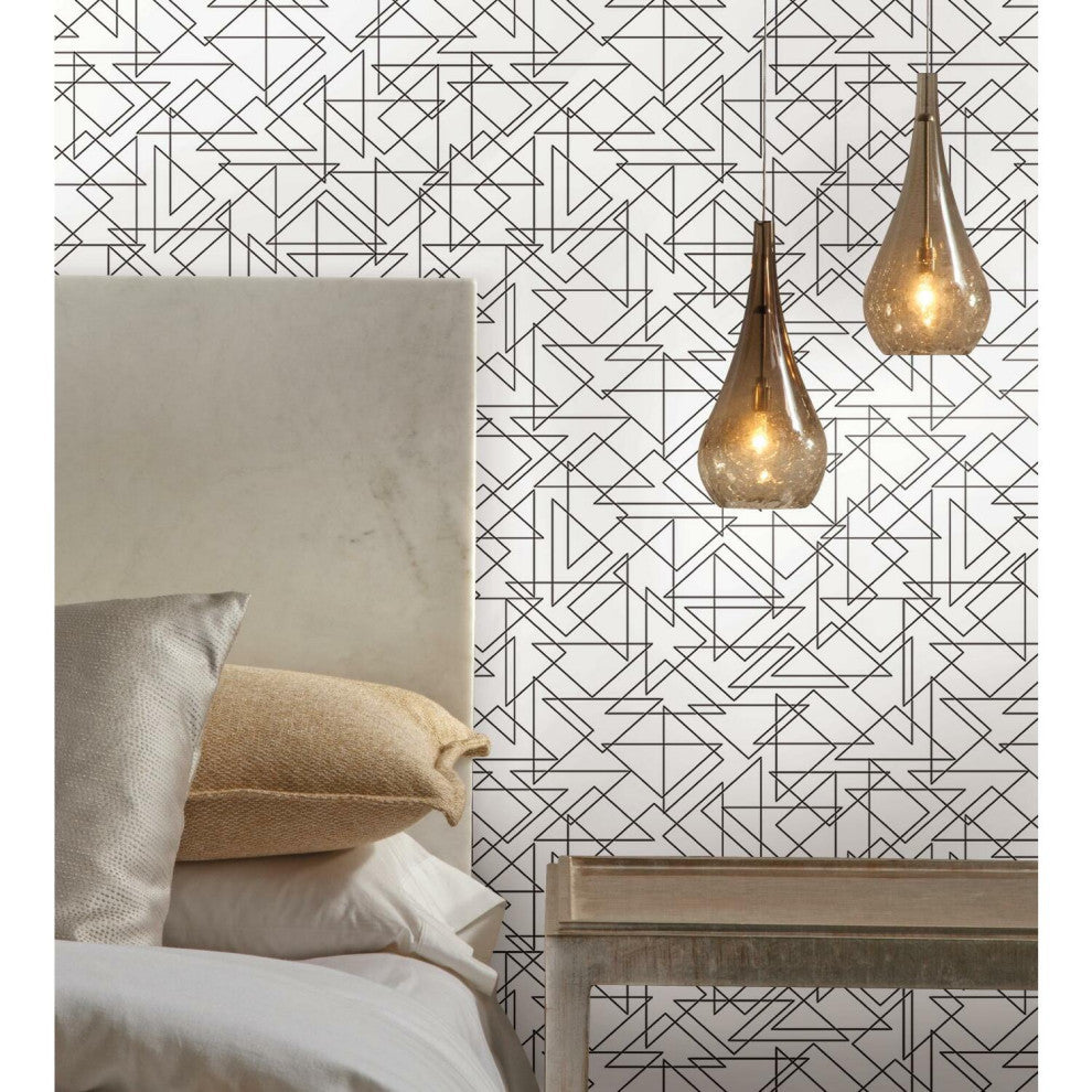 Triangulation Peel and Stick Wallpaper